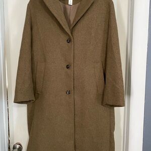 H&M Brown Wool Blend Jacket